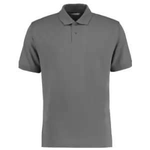 Kustom Kit Mens Regular Fit Workforce Pique Polo Shirt (XXL) (Dark Grey Marl)