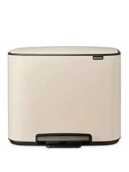 Brabantia Bo Pedal Bin, 1 Inner Bucket - 36L Beige