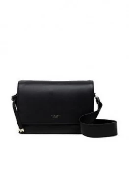 Radley Haven Street Medium Flapover Cross Body Bag - Black