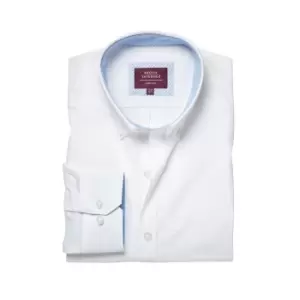 Brook Taverner Mens Lawrence Formal Shirt (17.5in) (White)