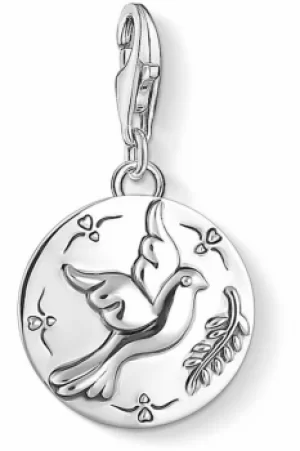 Ladies Thomas Sabo Sterling Silver Charm Club Dove Charm 1701-637-21