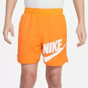 Nike Sportswear Big Kids Woven Shorts Junior Boys - Orange