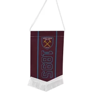 West Ham United FC Mini Pennant SN