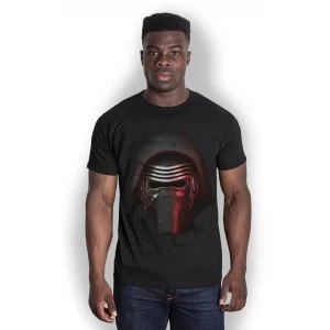 Star Wars Kylo Big Head Mens XX-Large T-Shirt- Black