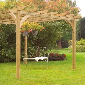 Forest Garden Ultima Pergola Kit 10x10ft Softwood