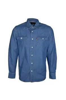 Western Style Denim Shirt