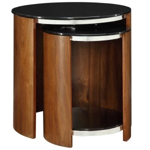 Jual San Marino Curve Walnut Nest of Tables