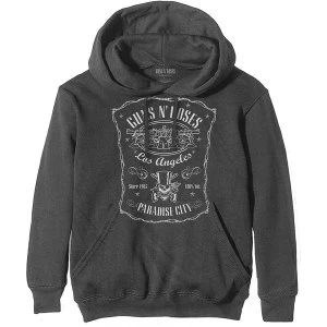 Guns N' Roses - Paradise City Unisex Medium Hoodie - Grey