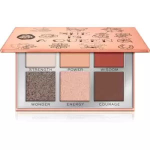 Makeup Revolution Power Shadow Palette Eyeshadow Palette Shade She Is A Queen 6,6 g