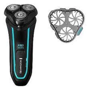 Remington R6 Style Series Aqua Rotary Shaver White Black