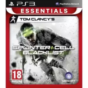 Tom Clancys Splinter Cell Blacklist Essentials PS3 Game