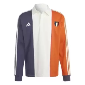 adidas FRXV Long Sleeve Polo Shirt Mens - Multi