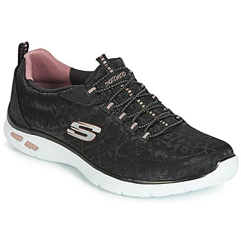 Skechers EMPIRE D'LUX SPOTTED womens Shoes Trainers in Black