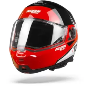 Nolan N100-5 Plus Distinctive 27 Glossy Black Red White S