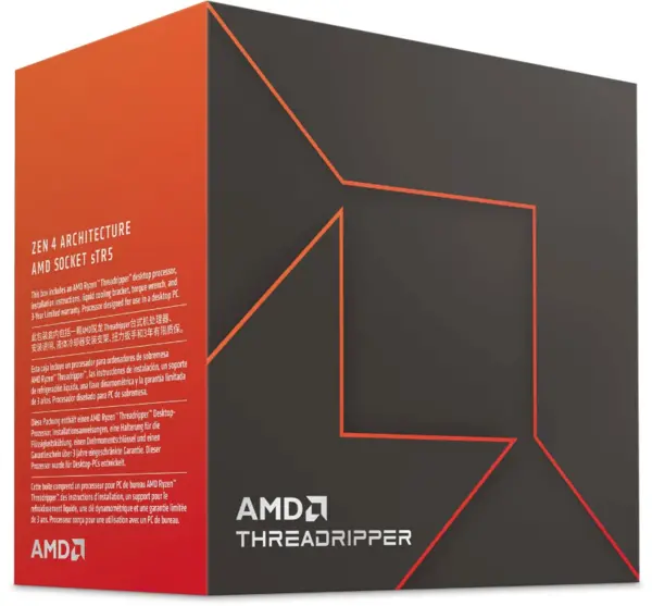 AMD Ryzen Threadripper 7980X 64 Core 3.2Ghz CPU Processor