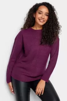 Funnel Neck Knitted Jumper