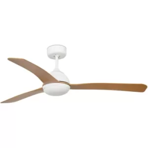 Faro Grid Brown Ceiling Fan 3 Blades with DC motor