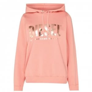 Diesel Logo Hoodie - 3BB Orange