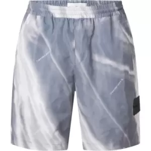 Calvin Klein Jeans Graphic Woven Short - Grey