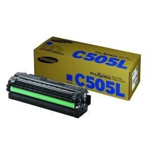 Samsung CLT C505L Cyan Laser Toner Ink Cartridge