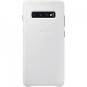 Samsung Leather Back cover Samsung Galaxy S10+ White