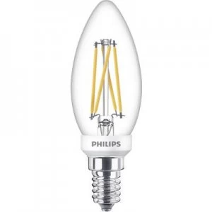 Philips Lighting LED (monochrome) EEC A++ (A++ - E) E14 3.2 W = 25 W Warm white (Ø x L) 35mm x 35mm