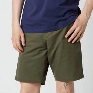 Tommy Hilfiger Mens Brooklyn Light Twill Shorts - Army Green - W36