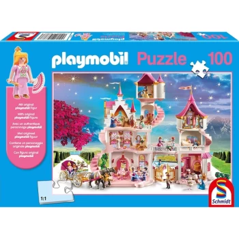 Playmobil: Princess Castle Puzzle & Play Jigsaw Puzzle - 1000 Pieces (Includes 1 Figure)