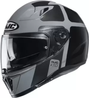 HJC i70 Prika Helmet, black-grey, Size S, black-grey, Size S