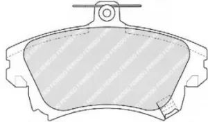 Ferodo FDB1384 Brake Pad Set Front Axle Premier Car