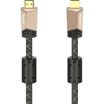 Hama HDMI Cable 1.5 m 00205025 Brown [1x UK plug - 1x HDMI plug]