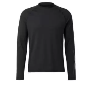 Reebok Thermowarm Touch Graphic Base Layer Long-Sleeve To - Black