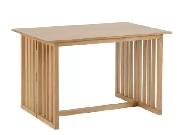 Seconique Richmond Oak Foldaway Extending Dining Table