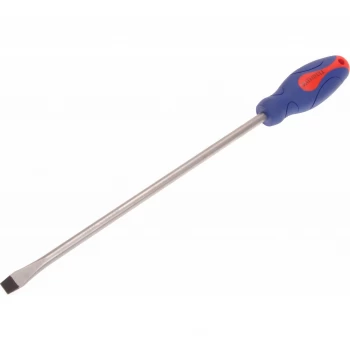 Faithfull Soft Grip Flared Slotted Tip Screwdriver 12mm 300mm