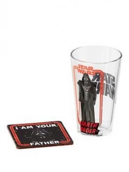 Star Wars I Am Your Father Pint Glass And Beer Mat