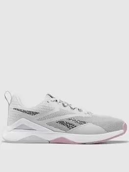 Reebok Nanoflex TR V2 - Grey/Multi, Grey/Multi, Size 4, Women