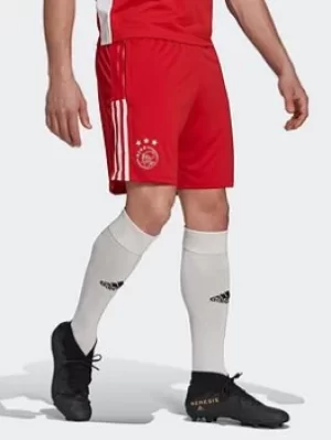 adidas Ajax Amsterdam Tiro Training Shorts, Red Size XS Men