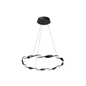 Sand LED Pendant Lamp 22W 1760Lm 3000K Black