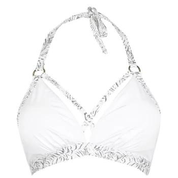 Biba X Strap Bikini Top - Neutral Tiger