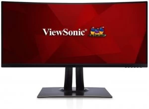 ViewSonic 34" VP3481 QHD Ultra Wide Curved LED Monitor