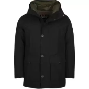 Barbour Mens Arctic Parka Jacket Black XXL