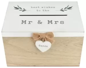 Love Story Best Wishes To The Mr & Mrs Card Box