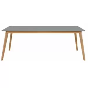 Out & out York Dining Table Grey- 200cm