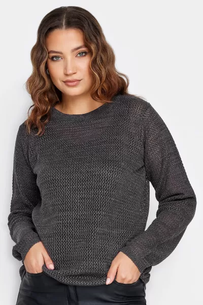 Tall Pointelle Jumper