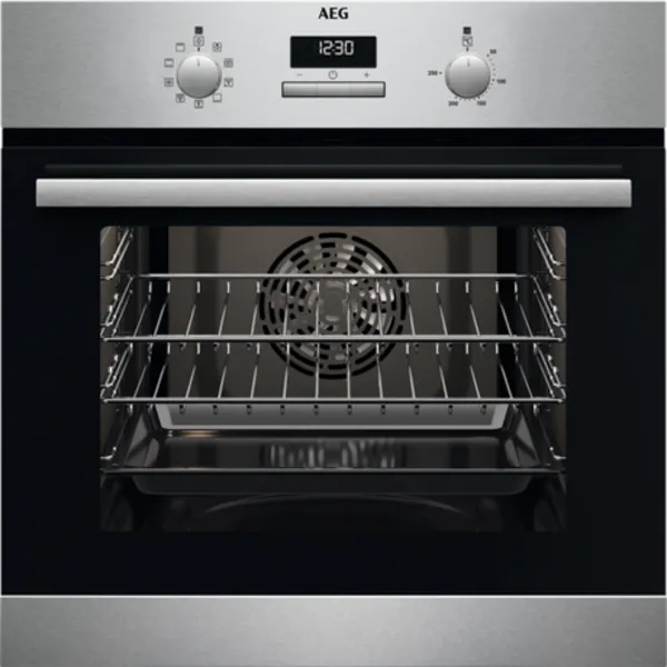 AEG BCX23101EM 59.4cm Built In Electric Single Oven Stainless