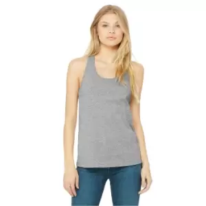 Bella + Canvas Womens/Ladies Racerback Tank Top (S) (Athletic Heather)