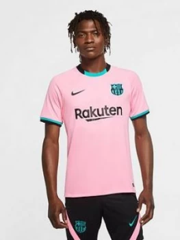 Nike Barcelona 20/21 3Rd Short Sleeved Stadium Jersey - Pink