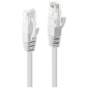 LINDY 48094 RJ45 Network cable, patch cable CAT 6 U/UTP 3m White