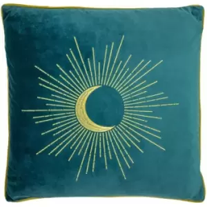 Furn Astrid Cushion Cover (One Size) (Teal) - Teal