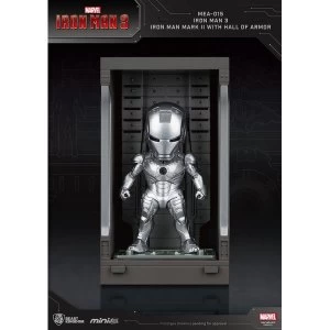 Iron Man 3 Mini Egg Attack Action Figure Hall of Armor Iron Man Mark II 8 cm